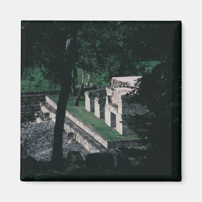 Mayan City of Copan N.W. Honduras Photo Designed Magnet (Front)