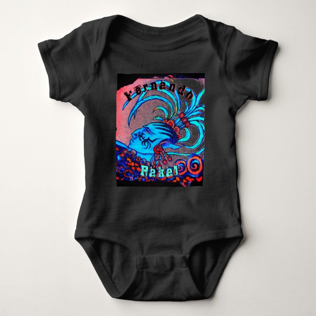 Mayan Elf: Defiance & Baby Name Bodysuit (Front)