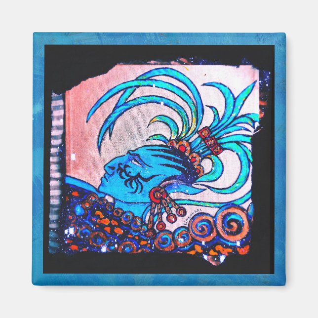 Mayan Elf: Defiance Magnet (Front)