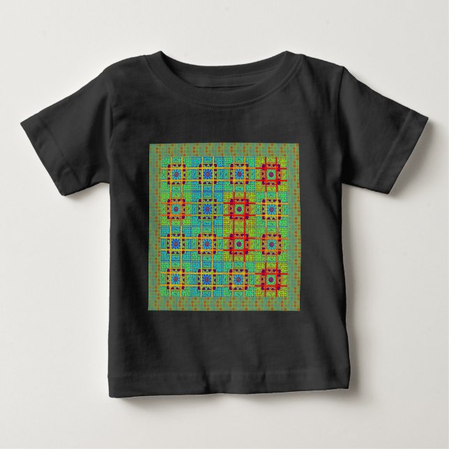 Mayan ethnic tribal pattern.jpg baby T-Shirt (Front)