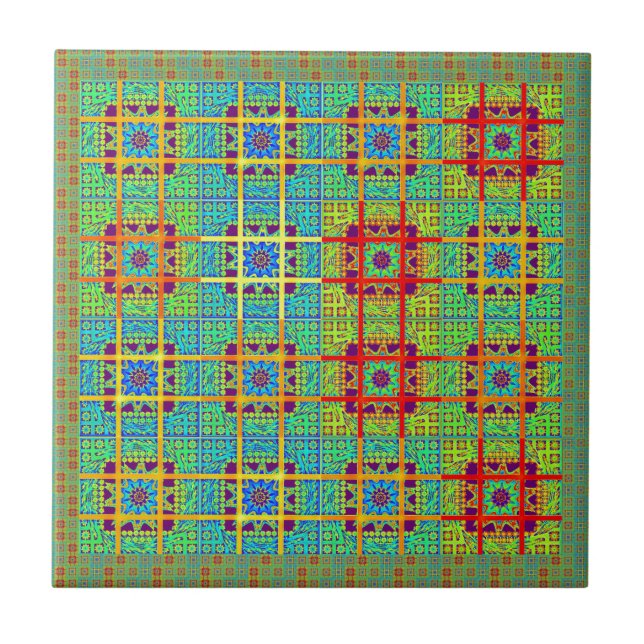 Mayan ethnic tribal pattern.jpg tile (Front)