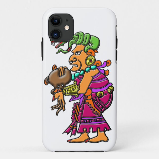 Mayan goddess Ix Chel Case-Mate iPhone Case (Back)