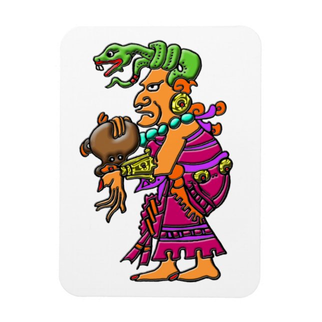 Mayan goddess Ix Chel Magnet (Vertical)