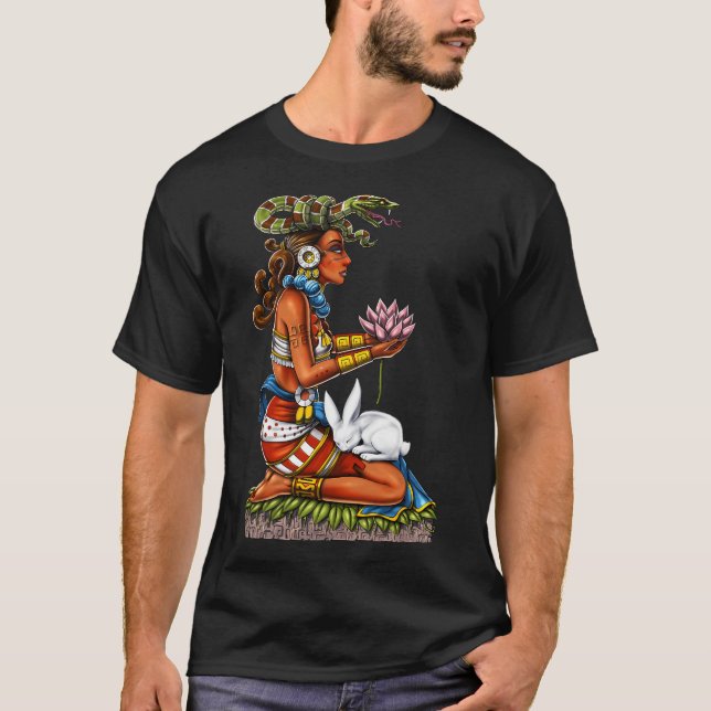Mayan Goddess Ixchel T-Shirt (Front)