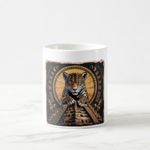 Mayan Jaguar Guardian Mug Aztec Mythology