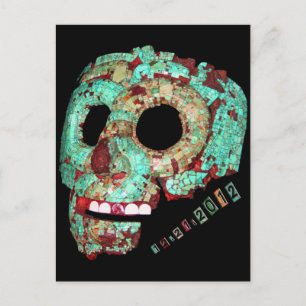 Mayan Mask-2012 Postcard