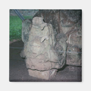Mayan Ruins N.W. Honduras Photo Designed Colour Magnet
