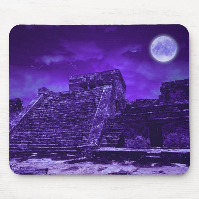 Mayan Ruins | Tulum Mexico Mouse Pad (Front)