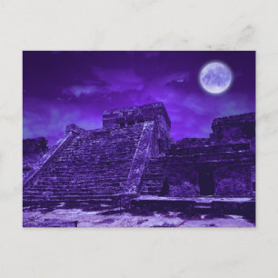 Mayan Ruins   Tulum Mexico Postcard