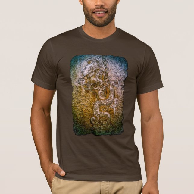 MAYAN Serpent God T-Shirt (Front)