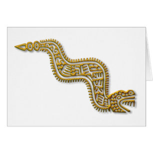 Mayan Serpent-gold