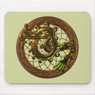Mayan Snake Mouse Pad