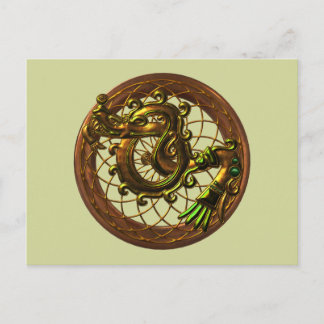 Mayan Snake Postcard