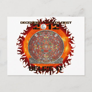 Mayan Sun Postcard