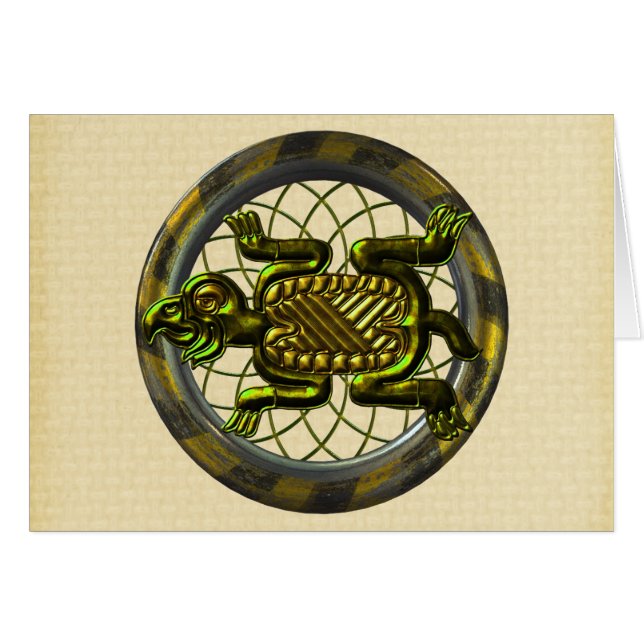 Mayan Turtle (Front Horizontal)