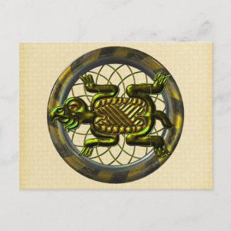 Mayan Turtle Postcard