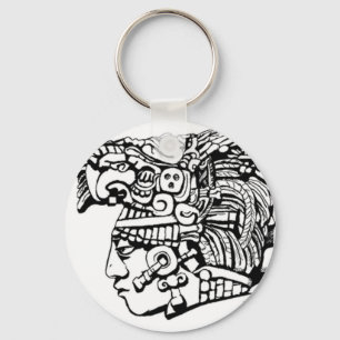Mayan Warrior Key Ring