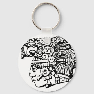 Mayan Warrior Key Ring