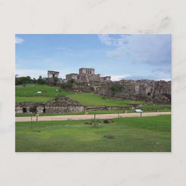 mayanruins postcard (Front)