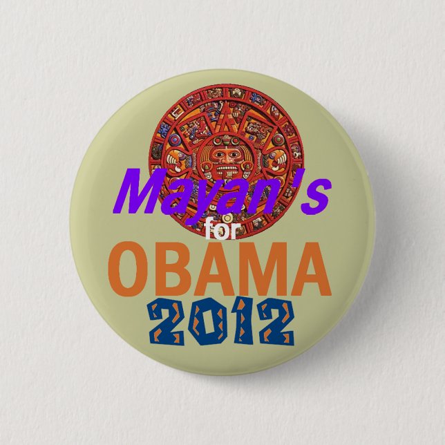 Mayans 2012 Button (Front)
