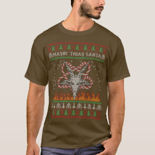 Maybe Today Santa Baphomet 2 T-Shirt