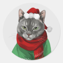 Maybelle Jones Christmas Card Envelope Seals