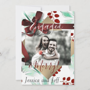 Mayberry Engaged and Merry Photo  Holiday