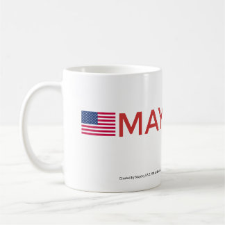MAYDAY Logo & American Flag Cup
