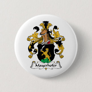 Mayerhofer Family Crest 6 Cm Round Badge