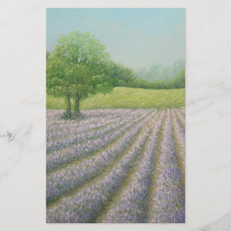 Mayfield Lavender in Bloom Basic Stationery