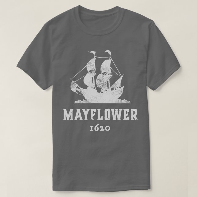 Mayflower 400th Anniversary Shirt 1620 Thanksgivin (Design Front)