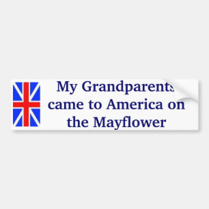 Mayflower Bumper Sticker