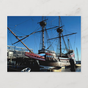 Mayflower II, National Historic Landmark, Plymouth Postcard