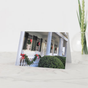 Mayflower Society House Holiday Card