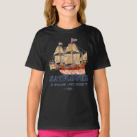 Mayflower Tall Ship - England to New World in 1620