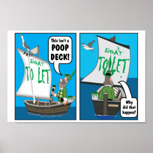 MAYFLOWER'S PIRATES 'POOP DECK' POSTER