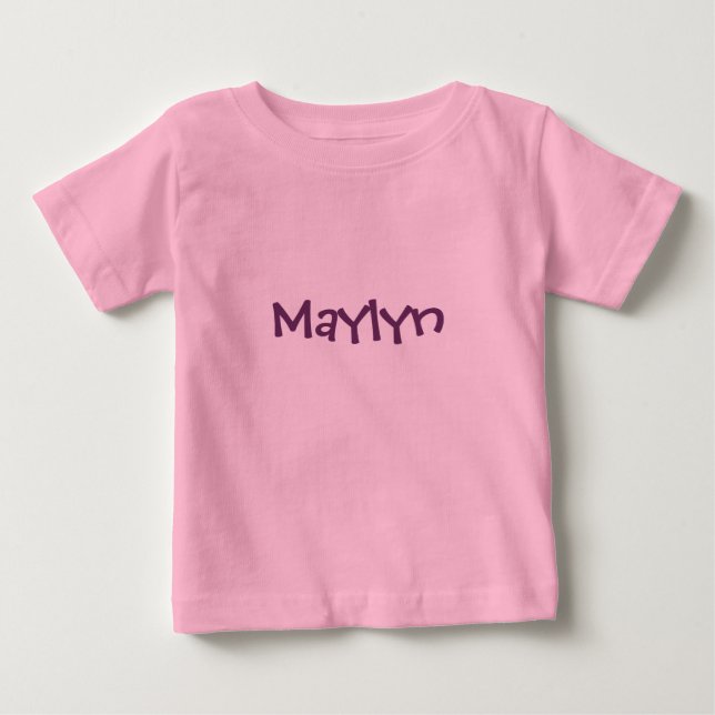 Maylyn Baby T-Shirt (Front)