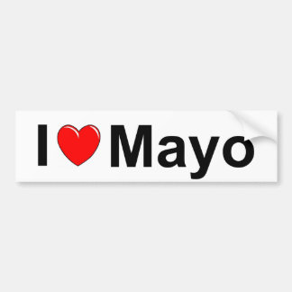 Mayo Bumper Sticker