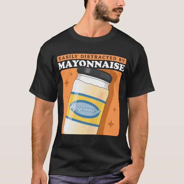 Mayonnaise By Mayonnaise T-Shirt (Front)