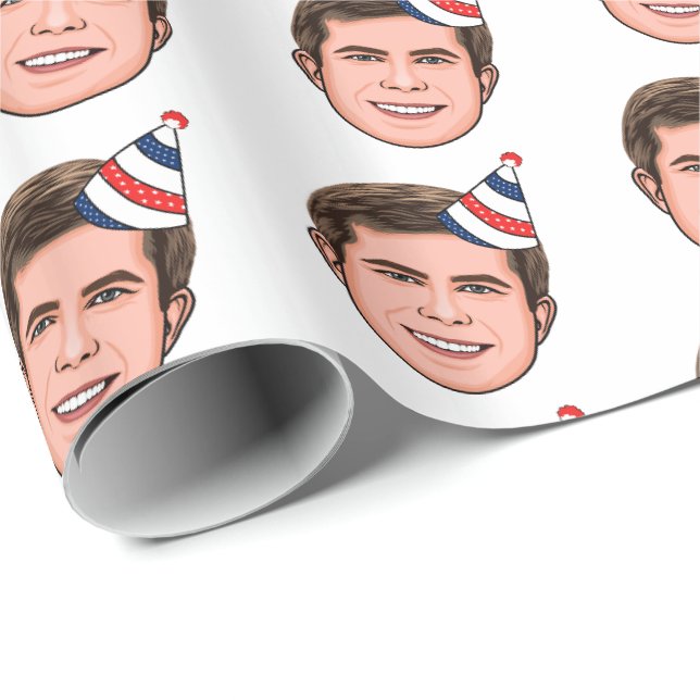 MAYOR BIRTHDAY WRAPPING PAPER (Roll Corner)