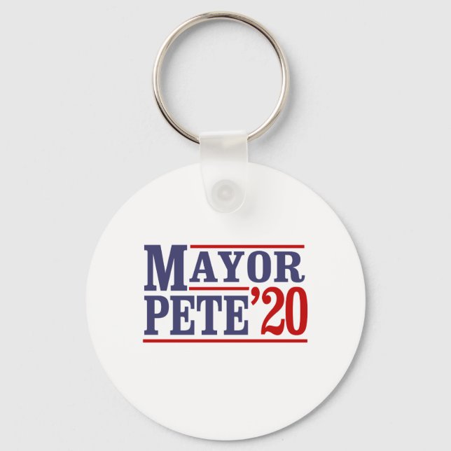 MAYOR PETE '20 KEY RING (Front)