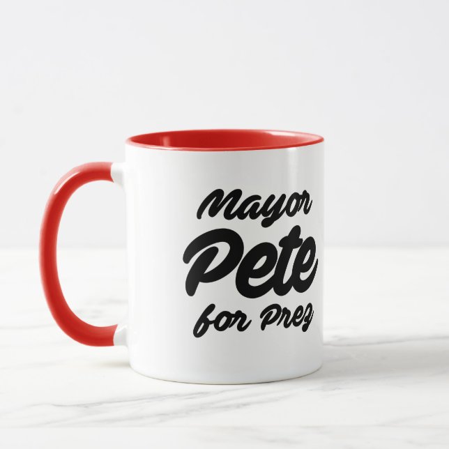 Mayor Pete for Prez Mug (Left)