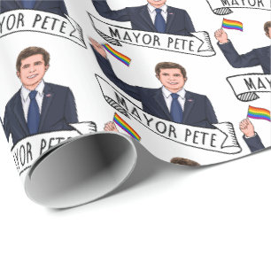Mayor Pete Pride Wrapping Paper