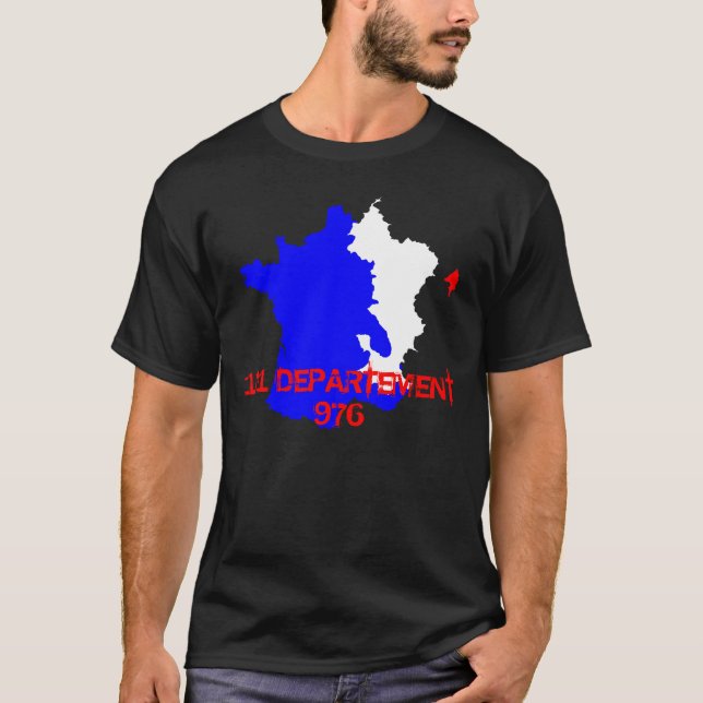 MAYOTTE 101 DEPARTMENT T-Shirt (Front)