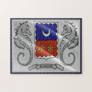 Mayotte - Waving Flag - Jigsaw Puzzle