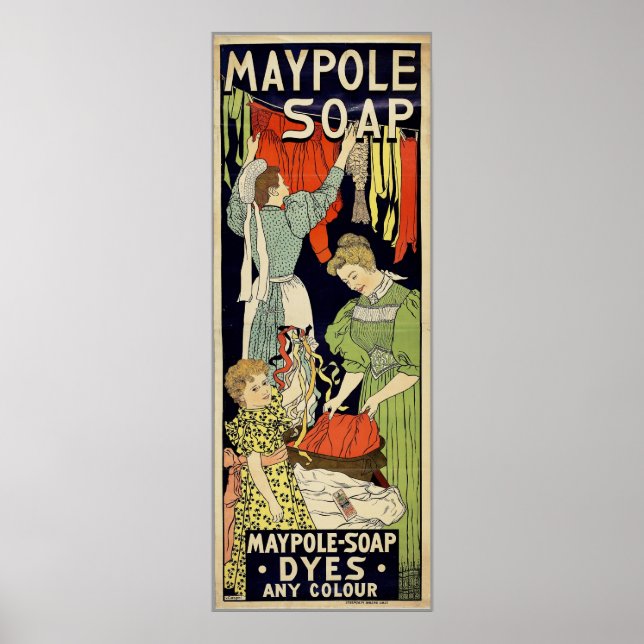 Maypole Soap Dyes Any Colour Poster (Front)