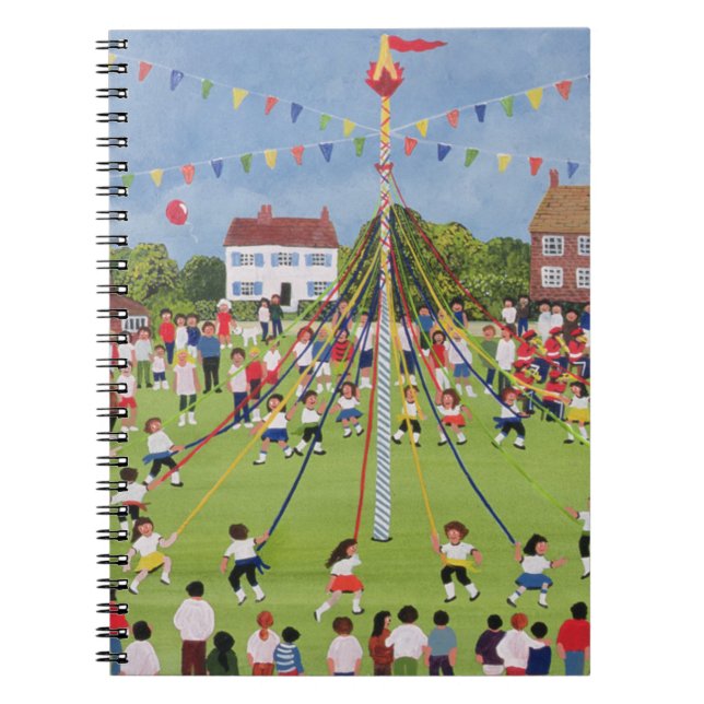 Maypole Spiral Notebook (Front)