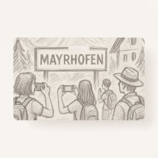 Mayrhofen ID Badge