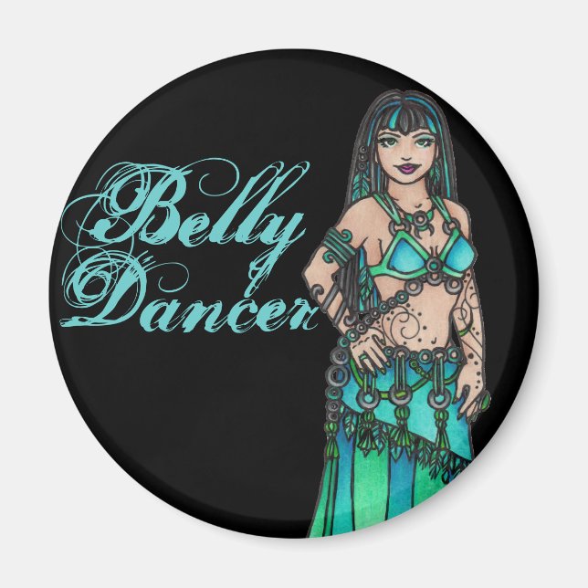 Maysun Belly Dancer Magnet (Front)