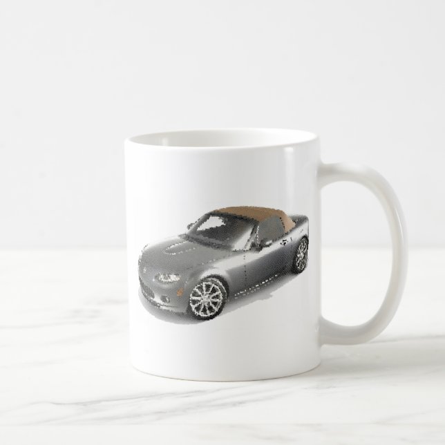 Maz Miata MX5 Eunos Gen3 cracked Coffee Mug (Right)